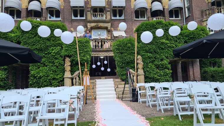 Bruiloft Romy &amp; Dave - Kasteel Hooge Vuursche