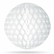 Wabenball Wei&szlig; 36 cm