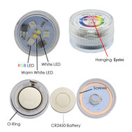 Set LED lampjes met afstandbediening specs