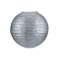 Lampion zilver 25cm