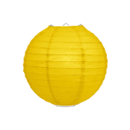 Lampion okergeel 25cm
