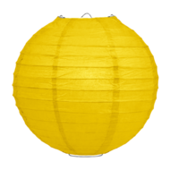 Lampion okergeel 50cm
