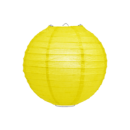 Lampion geel 35 cm