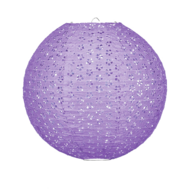 Lampion kant lila 35cm