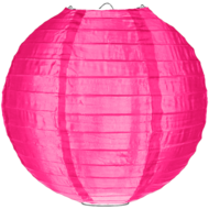 Nylon lampion roze 80cm