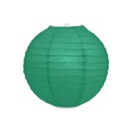 Lampion donkergroen 25cm
