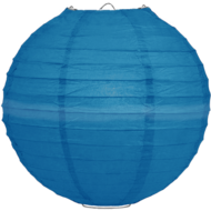 Lampion royal blauw 75cm
