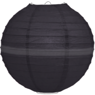 Lampion Schwarz 75cm