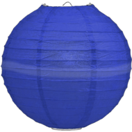 Lampion donkerblauw 75cm
