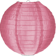 Nylon lampion oudroze 80cm