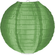 Nylon lampion saliegroen 80cm