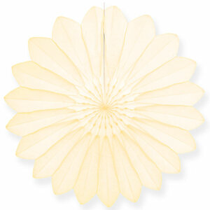 Papierfächer Elfenbein 67 cm