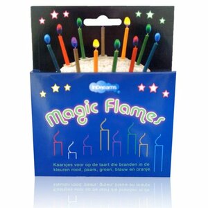 Magic Flames - Kuchenkerzen - 12 Stück