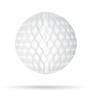 Wabenball Weiß 20 cm Wabenball Weiß 20 cm
