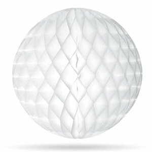 Wabenball Weiß 36 cm Wabenball Weiß 36 cm