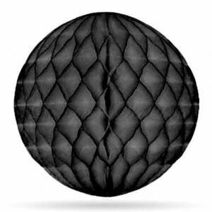 Wabenball Schwarz 36 cm Wabenball Schwarz 36 cm