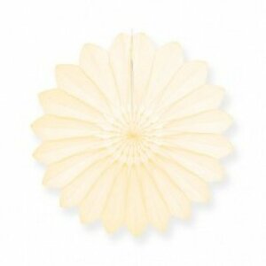 Papierfächer Elfenbein 40 cm