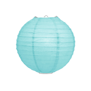 Lampion Hellblau 25cm