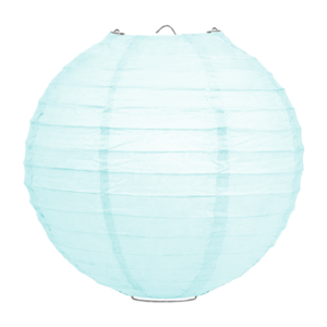 Lampion Kristallblau 50cm Lampion Kristallblau 50cm