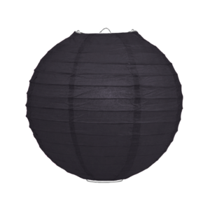 Lampion Schwarz 35cm Lampion Schwarz 35cm