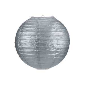 Lampion Silber 25cm