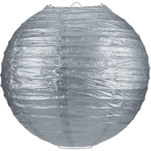 Lampion Silber 80cm Lampion Silber 80cm