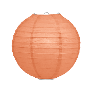 Lampion Pfirsich 35cm Lampion Pfirsich 35cm