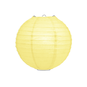 Lampion Hellgelb 25cm Lampion Hellgelb 25cm