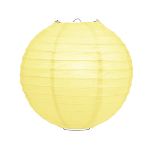 Lampion Hellgelb 35cm Lampion Hellgelb 35cm