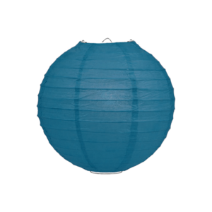 Lampion Petrolblau 25cm