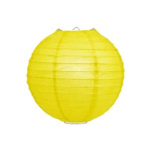 Lampion Gelb 25cm Lampion Gelb 25cm