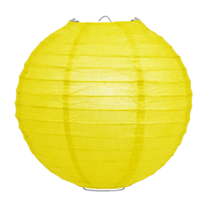 Lampion Gelb 50cm Lampion Gelb 50cm