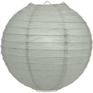 Lampion Taubengrau 80cm Lampion Taubengrau 80cm