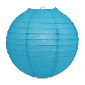 Lampion Babyblau 50cm Lampion Babyblau 50cm