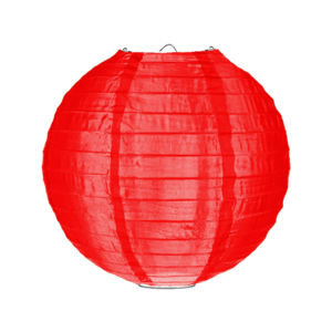 Nylonlampion rot 35cm Nylonlampion rot 35cm