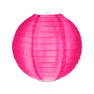 Nylonlampion rosa 35cm Nylonlampion rosa 35cm