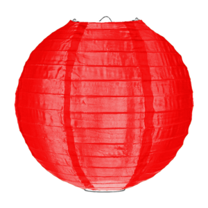 Nylonlampion rot 50cm Nylonlampion rot 50cm