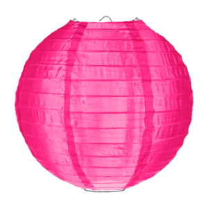 Nylonlampion rosa 50cm Nylonlampion rosa 50cm