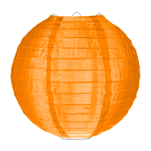 Nylonlampion orange 50cm