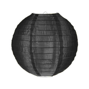 Nylonlampion schwarz 35cm