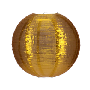 Nylonlampion gold 35 cm Nylonlampion gold 35 cm