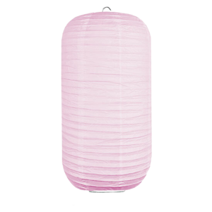 Lampion Zylinder Hellrosa 25 x 45cm Lampion Zylinder Hellrosa 25 x 45cm