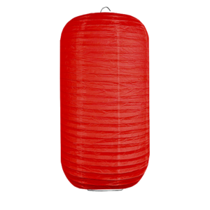 Lampion Zylinder Rot 25 x 45cm Lampion Zylinder Rot 25 x 45cm