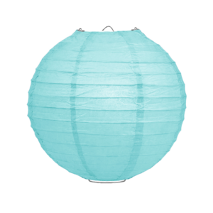 Lampion Hellblau 35cm