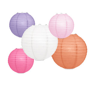 Lampionpaket - Papier - Spring Pastel - 10-teilig
