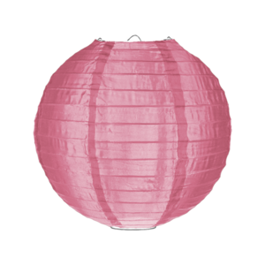 Nylonlampion altrosa 35cm