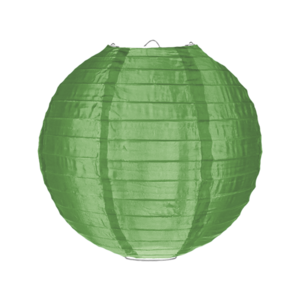 Nylonlampion Salbeigrün 35cm