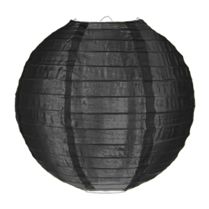 Nylonlampion schwarz 50cm