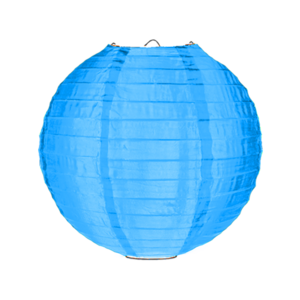 Nylonlampion hellblau 35cm Nylonlampion hellblau 35cm