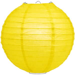 Lampion Gelb 80cm Lampion Gelb 80cm